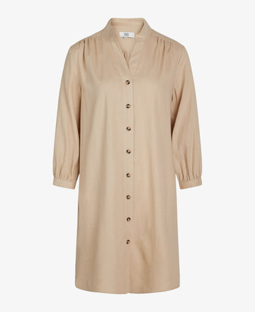 AMIRANN LINEN BLEND DRESS