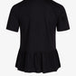 NOLANN ORGANIC JERSEY PEPLUM T-SHIRT