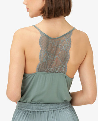 LAURANN LACE JERSEY TOP