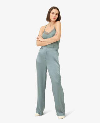 LAURANN LACE JERSEY TOP