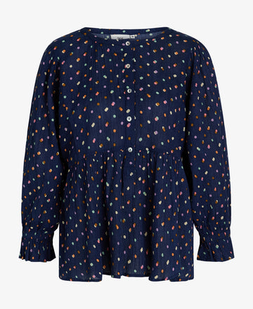 NIKITANN DOTTED BLOUSE