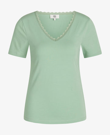 LYDANN V-NECK T-SHIRT