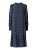 Print Navy/Brown