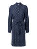 Print Navy Blue