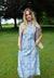 Print Blue/White
