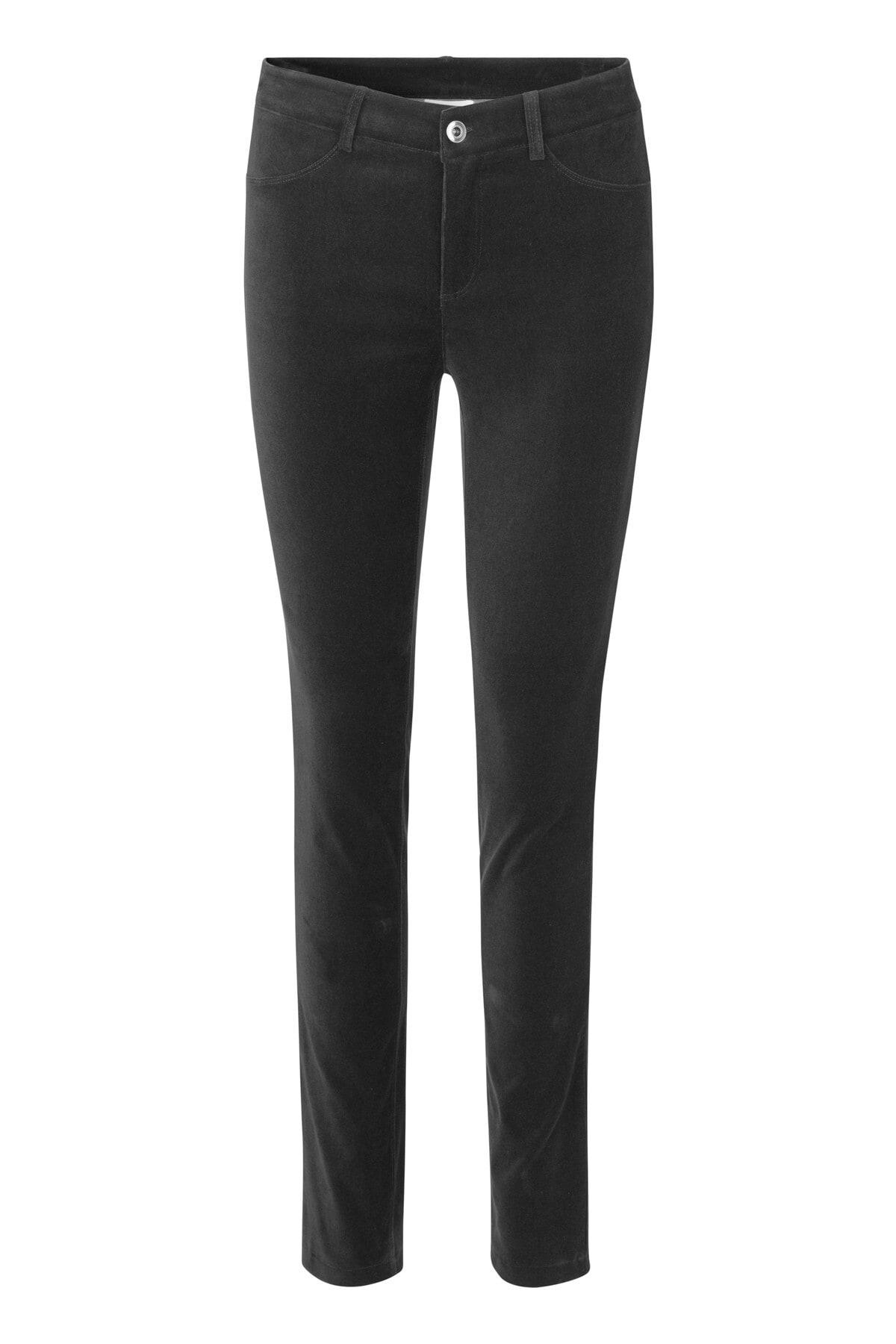 ESSENTIAL STRETCH VELVET TROUSERS