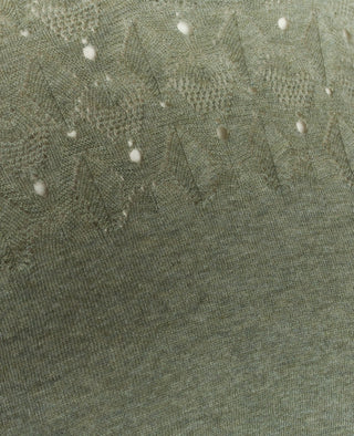 ESSENTIAL COTTON MELANGE PULLOVER