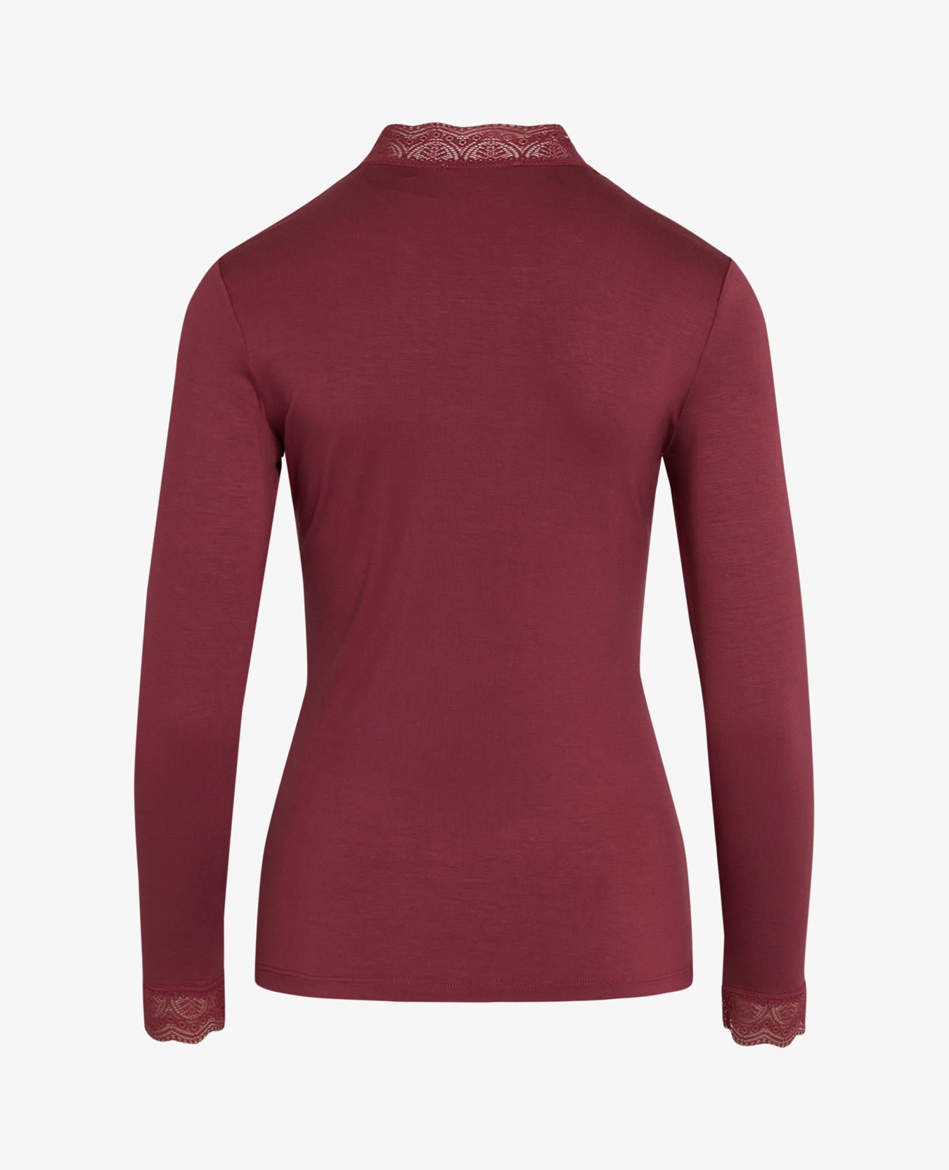 ESSENTIAL LACE JERSEY T-SHIRT