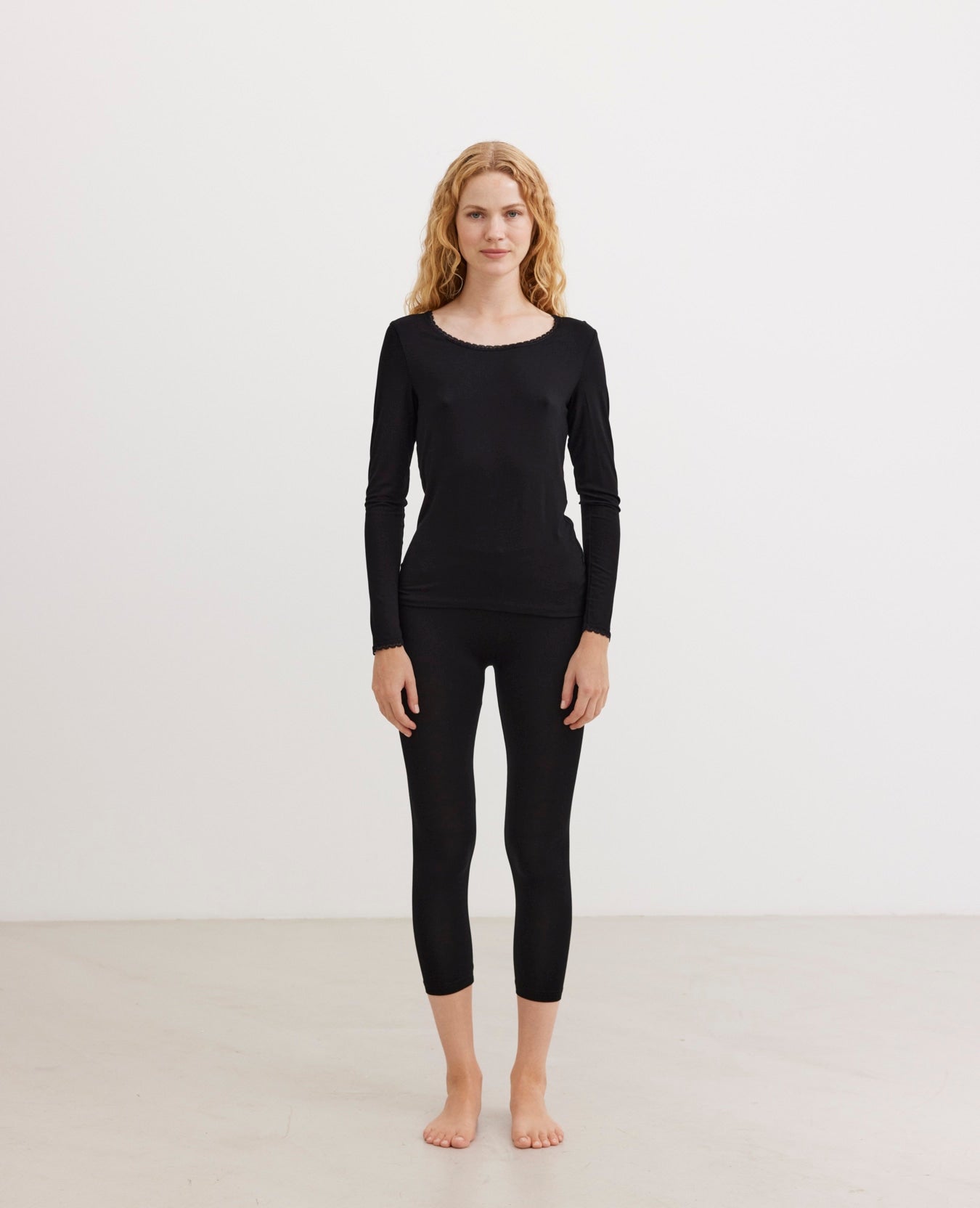 ALMANN BASIC JERSEY 3/4 LEGGINGS