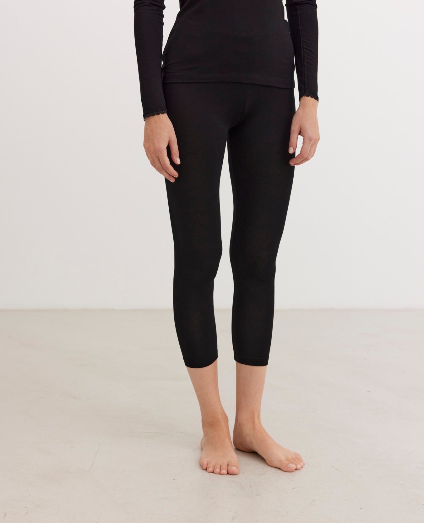 ALMANN BASIC JERSEY 3/4 LEGGINGS