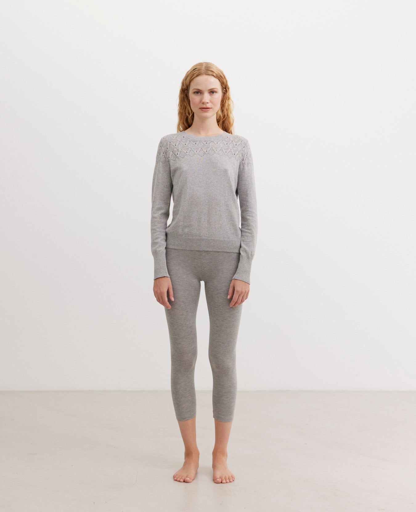 ALMANN BASIC JERSEY 3/4 LEGGINGS