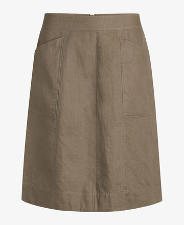 ESSENTIAL LINEN SKIRT