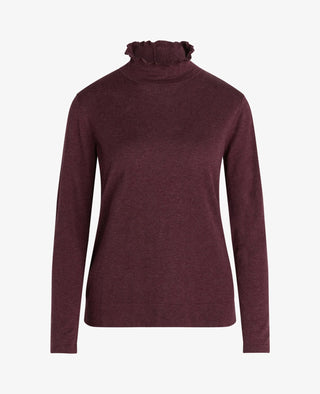 ESSENTIAL COTTON MELANGE PULLOVER