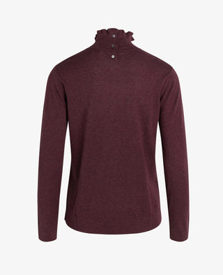 ESSENTIAL COTTON MELANGE PULLOVER