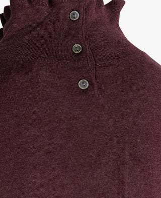 ESSENTIAL COTTON MELANGE PULLOVER