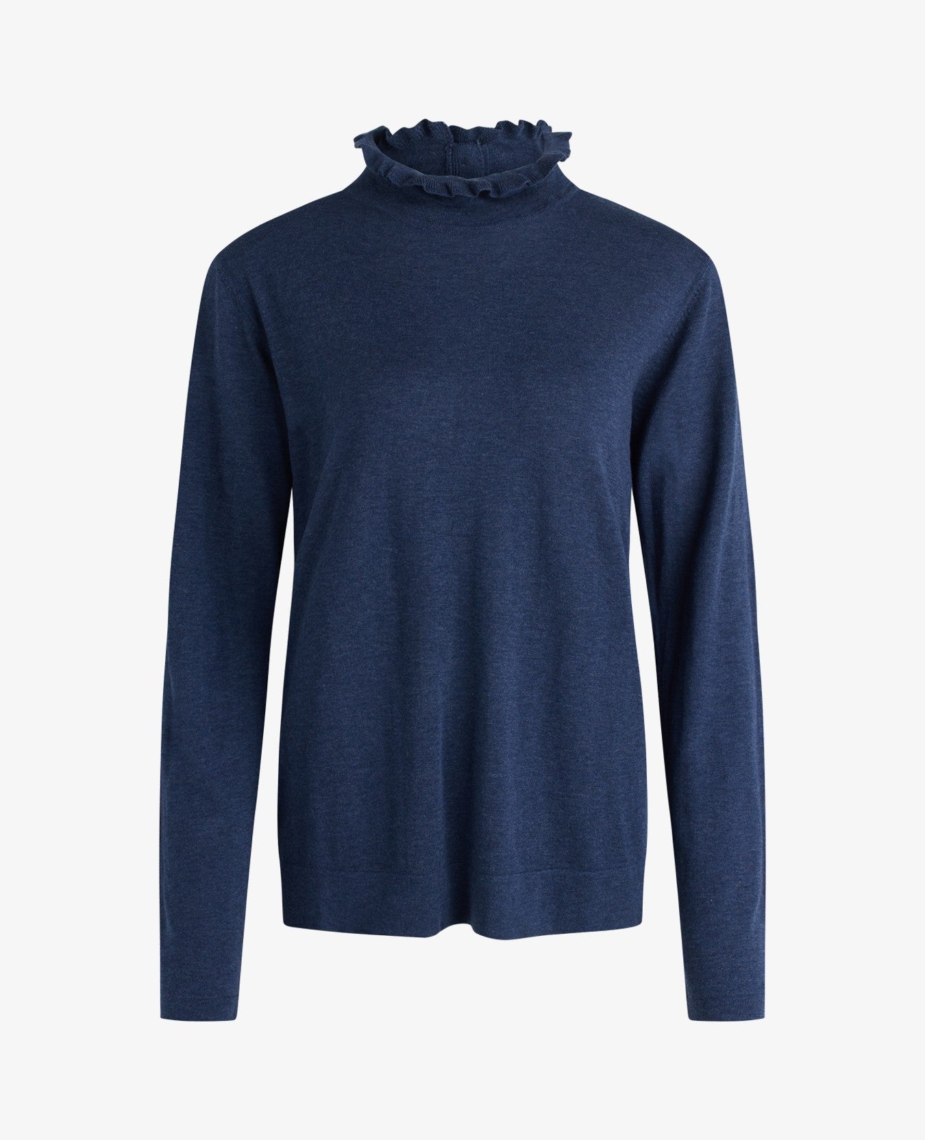 ESSENTIAL COTTON MELANGE PULLOVER