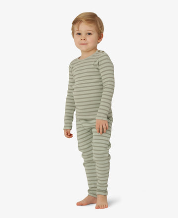 BOY BASIC 2X2 RIB STRIPED T-SHIRT