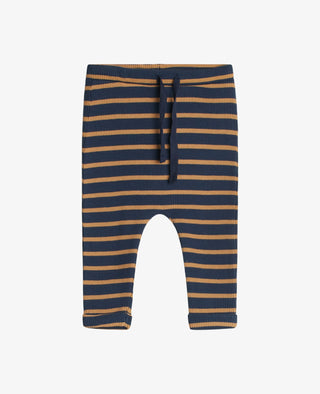 BOY BASIC 2X2 RIB STRIPED TROUSERS