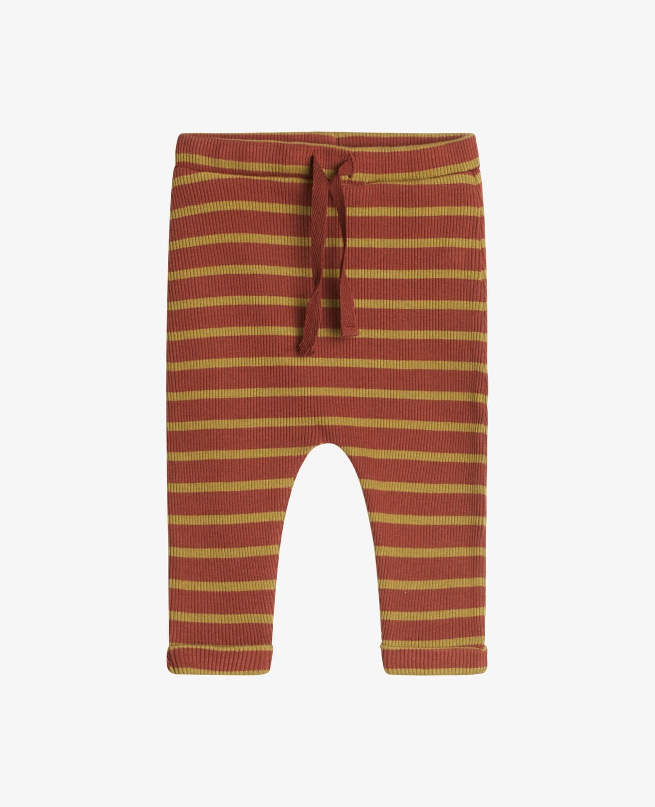 BOY BASIC 2X2 RIB STRIPED TROUSERS