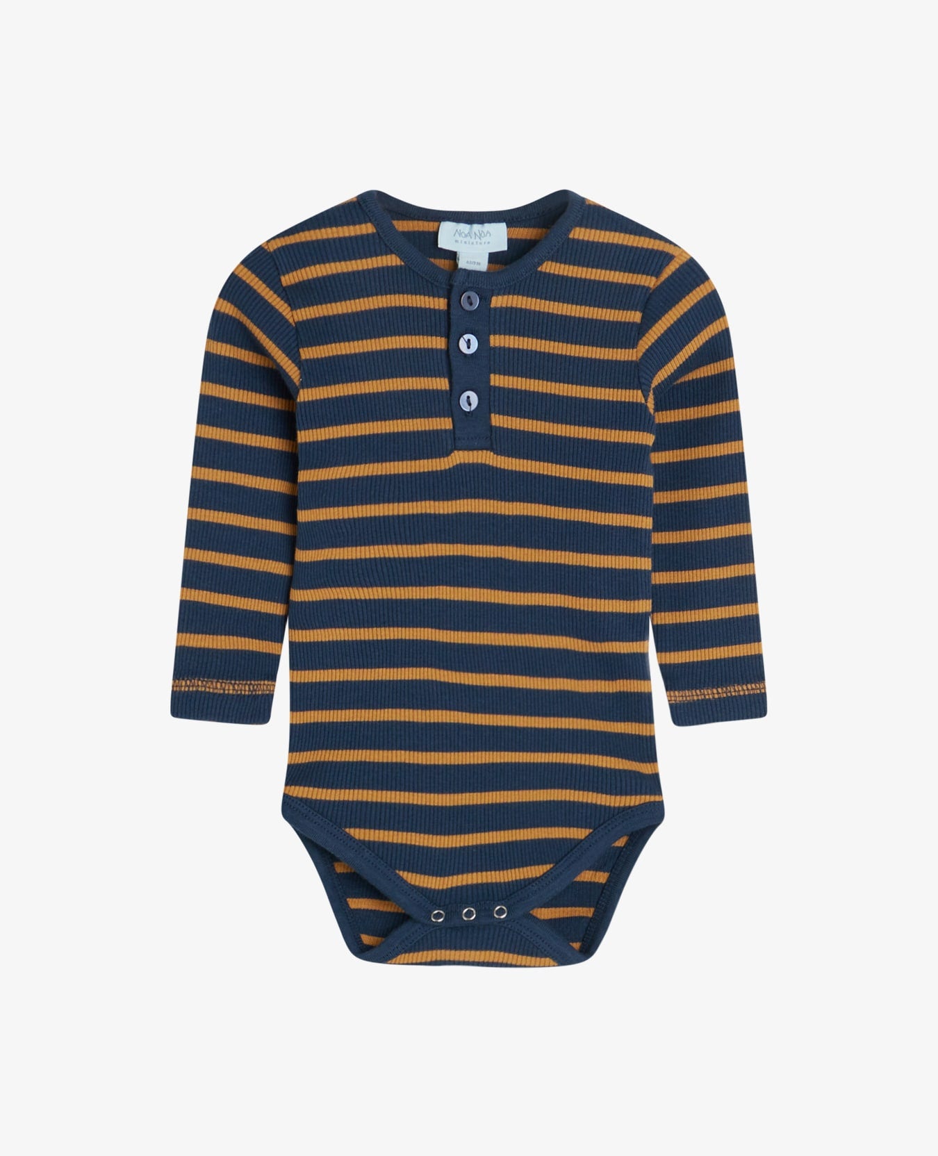 BOY BASIC 2X2 RIB STRIPED BABY BODY