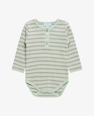 BOY BASIC 2X2 RIB STRIPED BABY BODY