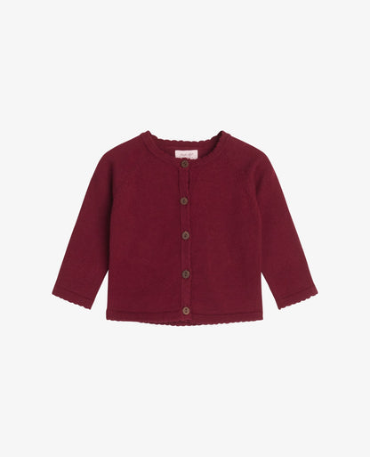 KYLIENNM BABY ORGANIC COTTON CARDIGAN