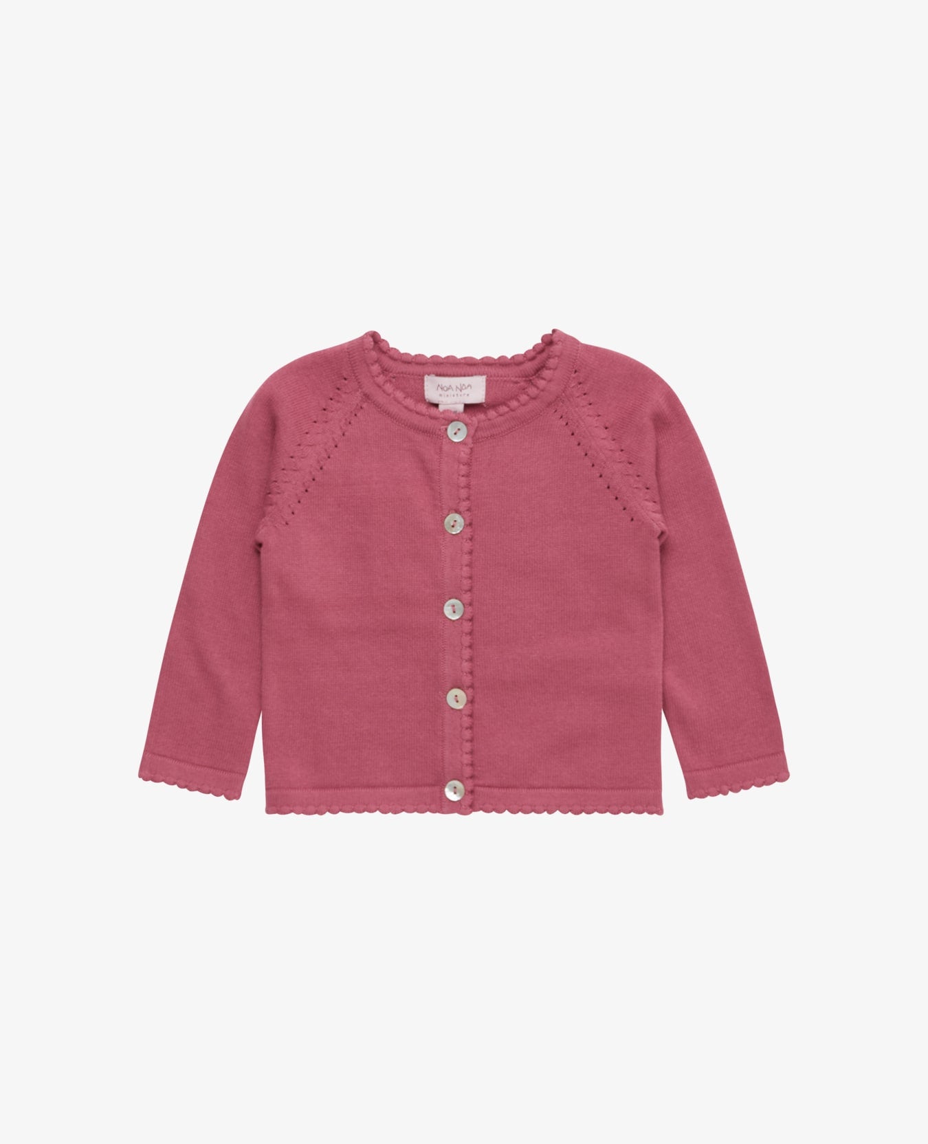 BABY BASIC LIGHT KNIT CARDIGAN