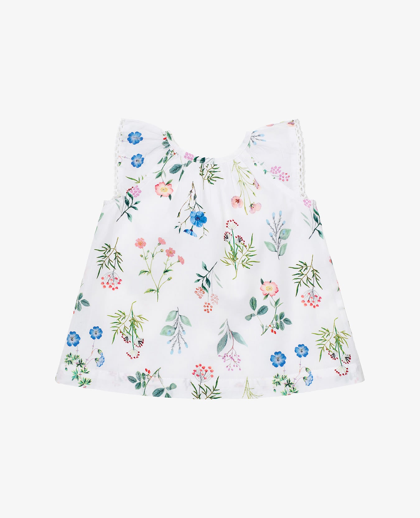 BABY FLOWER FIELD POPLIN