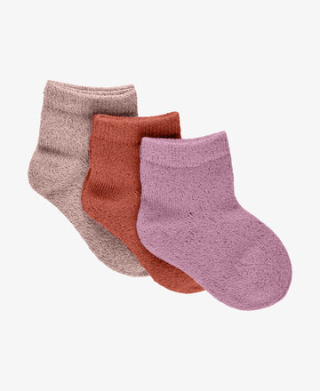 BABY 3-PACK GLITTER SOCKS