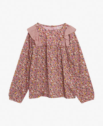 MINI DITZY FLOWER VISCOSE BLOUSE