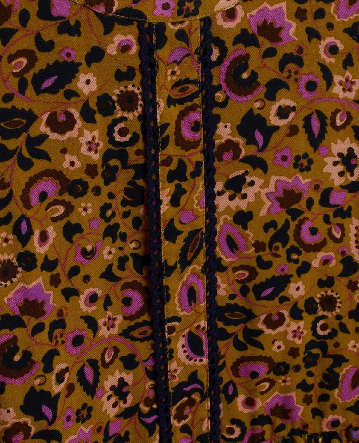 MINI FLOWER TWILL VISCOSE DRESS Molly´s Collective ApS Kjoler