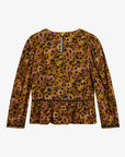 MINI FLOWER TWILL VISCOSE BLOUSE Molly´s Collective ApS Bluser