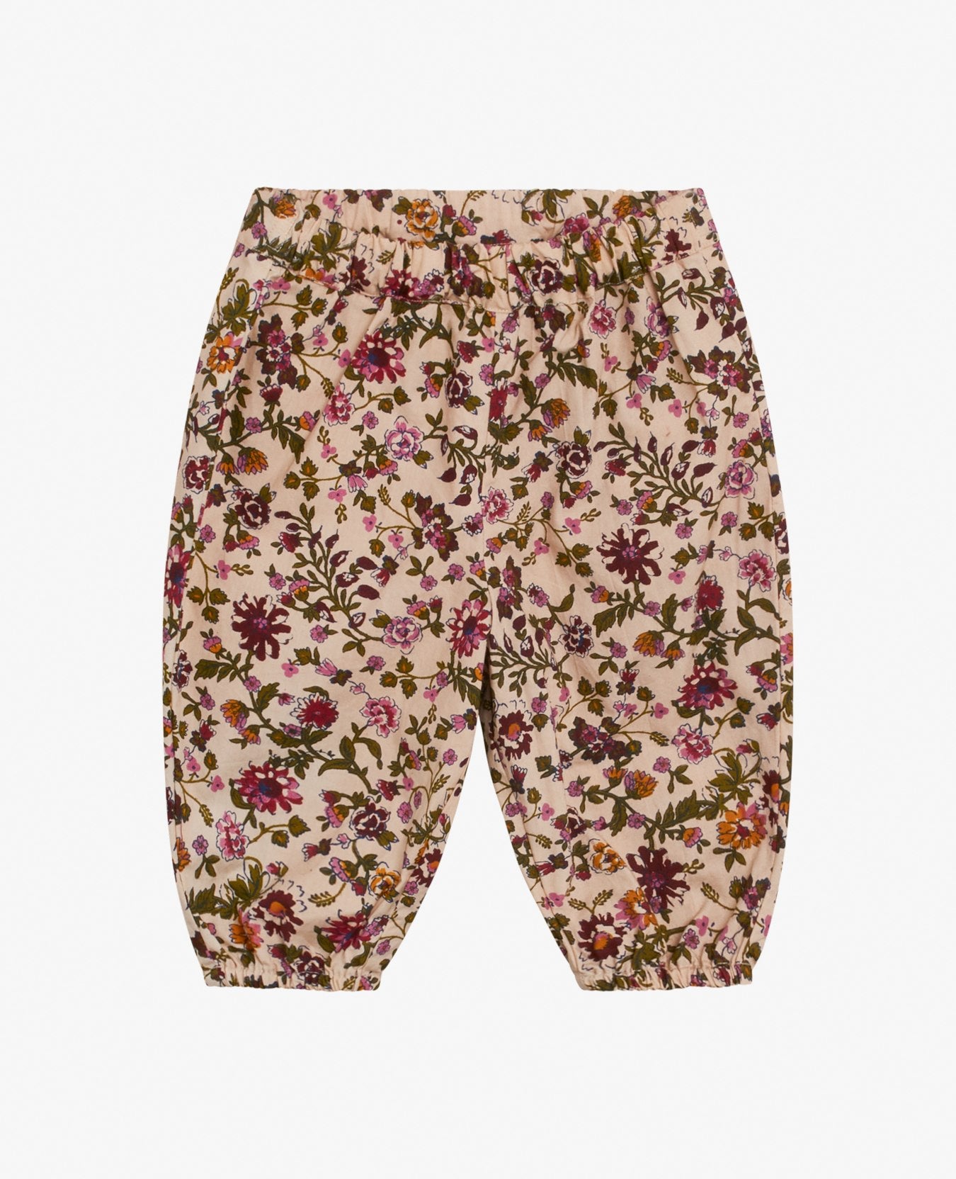 BABY ANTIQUE BLOOM ORG. POPLIN TROUSERS