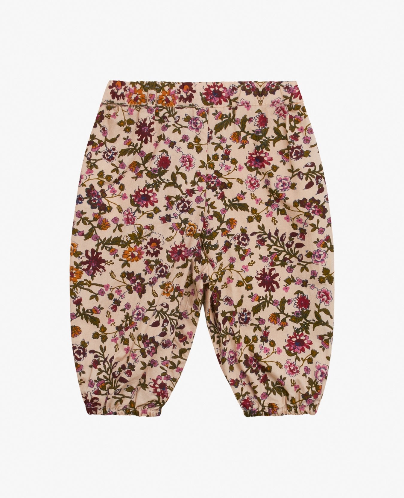 BABY ANTIQUE BLOOM ORG. POPLIN TROUSERS