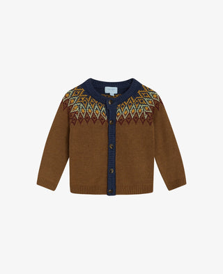 BOY NORDIC WOOLMIX CARDIGAN