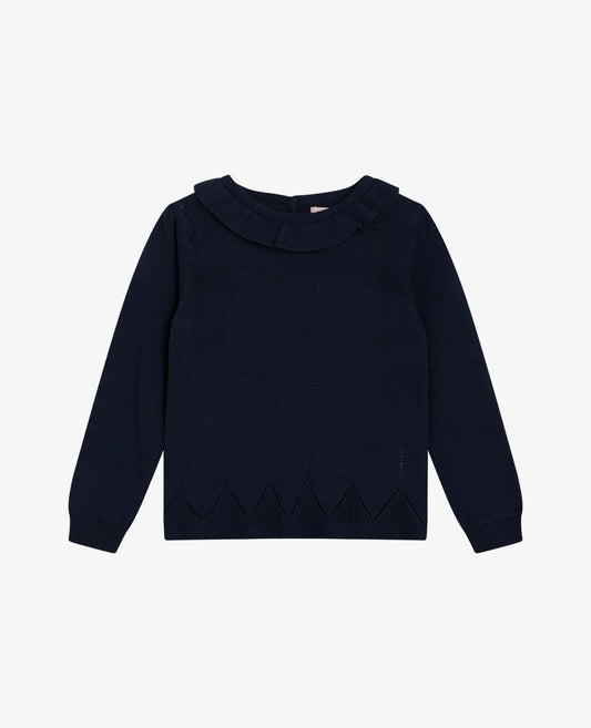 MINI ORGANIC COTTON 9GG PULLOVER