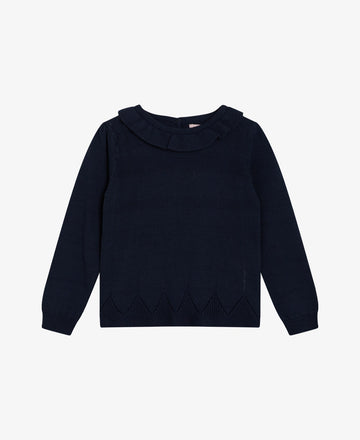 MINI ORGANIC COTTON 9GG PULLOVER