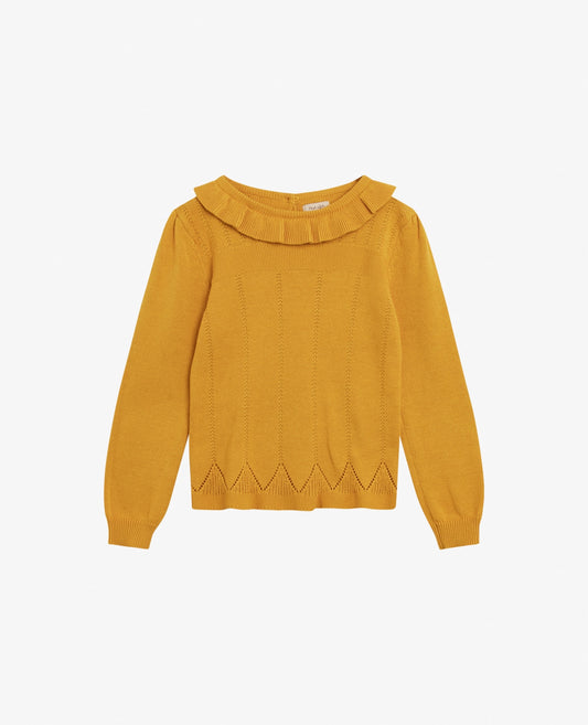 MINI ORGANIC COTTON 9GG PULLOVER