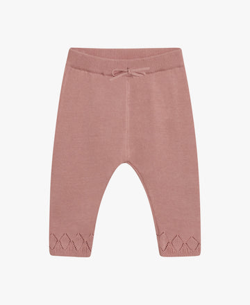 BABY ORGANIC COTTON 12GG TROUSERS