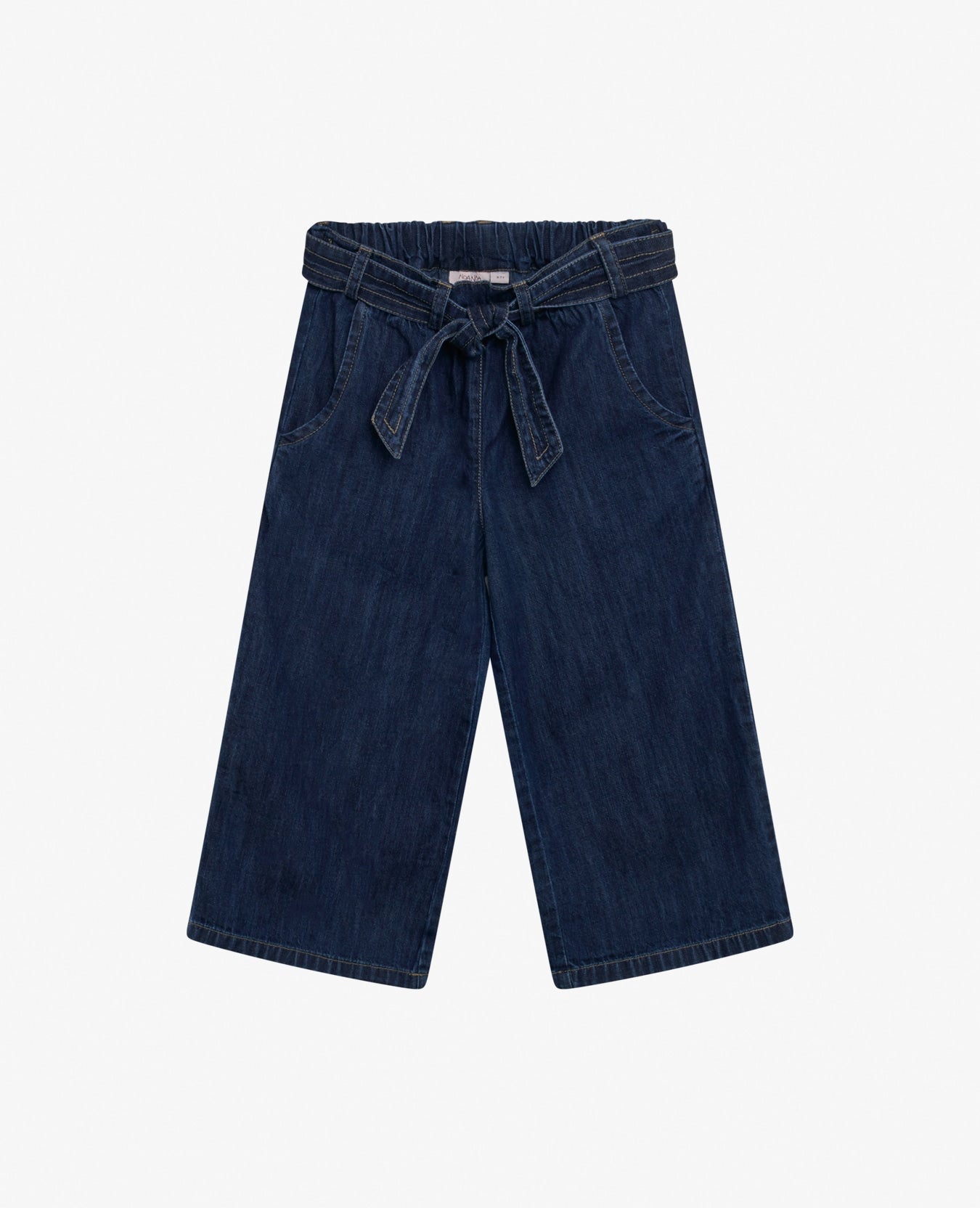 MINI INDIGO DENIM TROUSERS