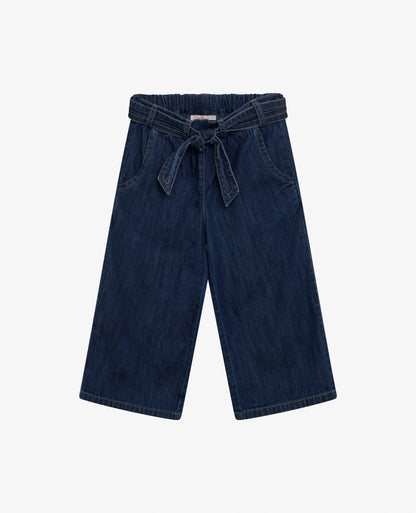 MINI INDIGO DENIM TROUSERS