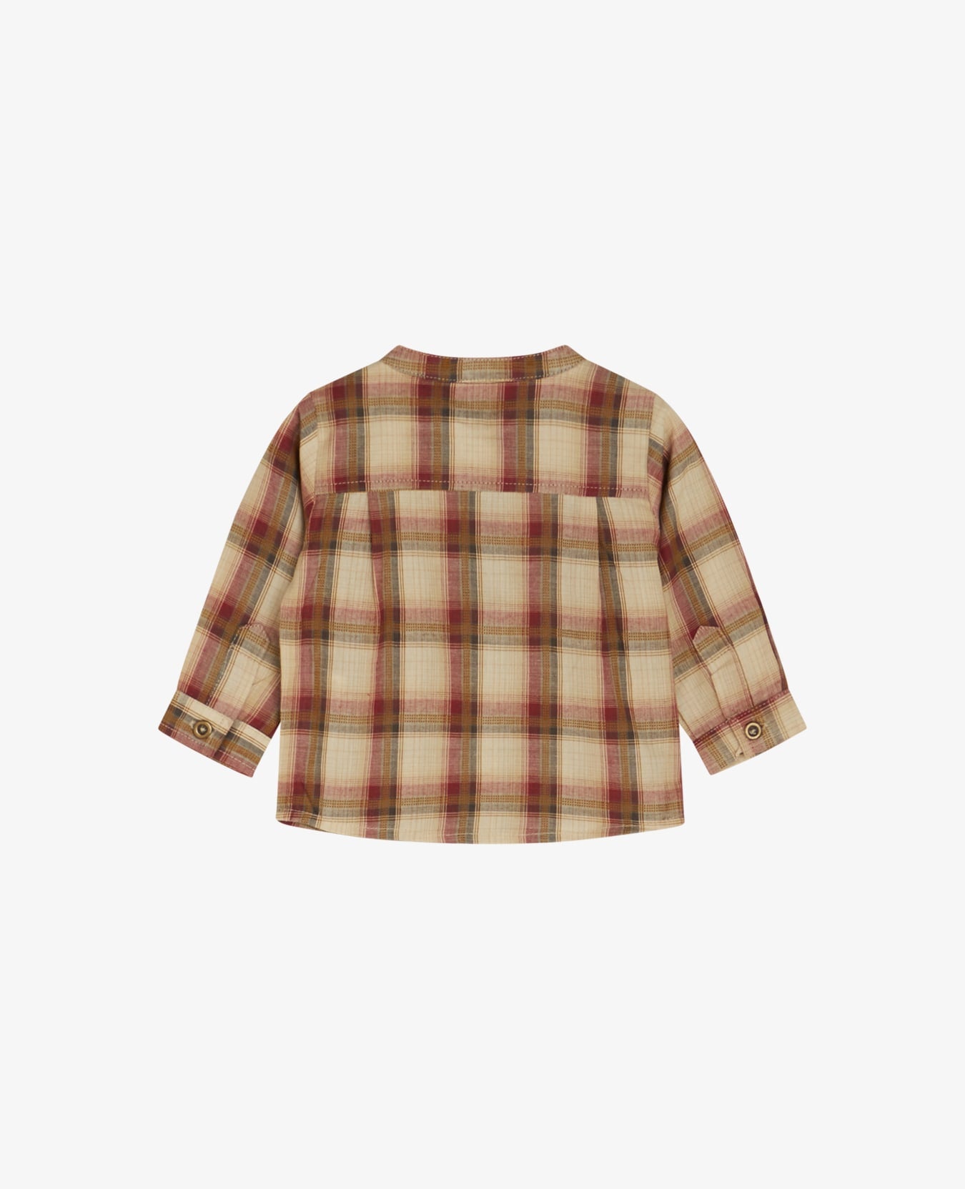 BOY ORGANIC LUMBER CHECK SHIRT