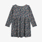 MINI BLUE FLOWER ORG. JERSEY DRESS