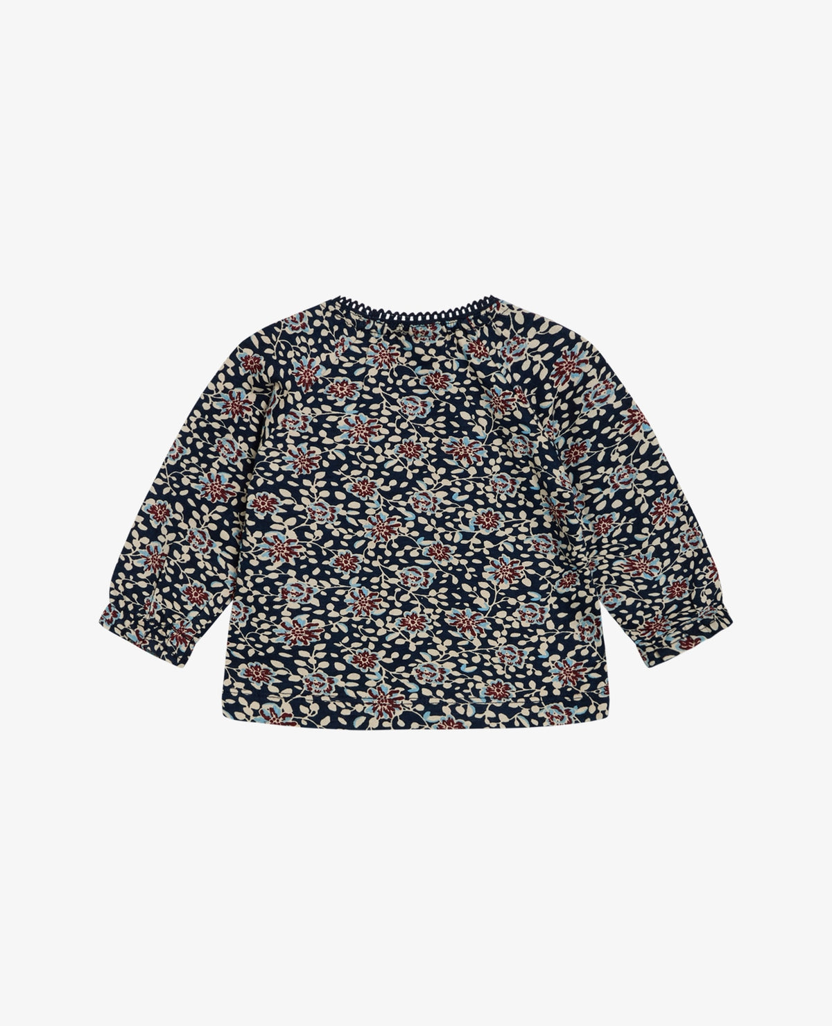 BABY BLUE FLOWER ORG. JERSEY T-SHIRT Molly´s Collective ApS T-shirt