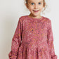 MINI TINY LEAF ORG. JERSEY DRESS