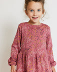 MINI TINY LEAF ORG. JERSEY DRESS Molly´s Collective ApS Kjoler