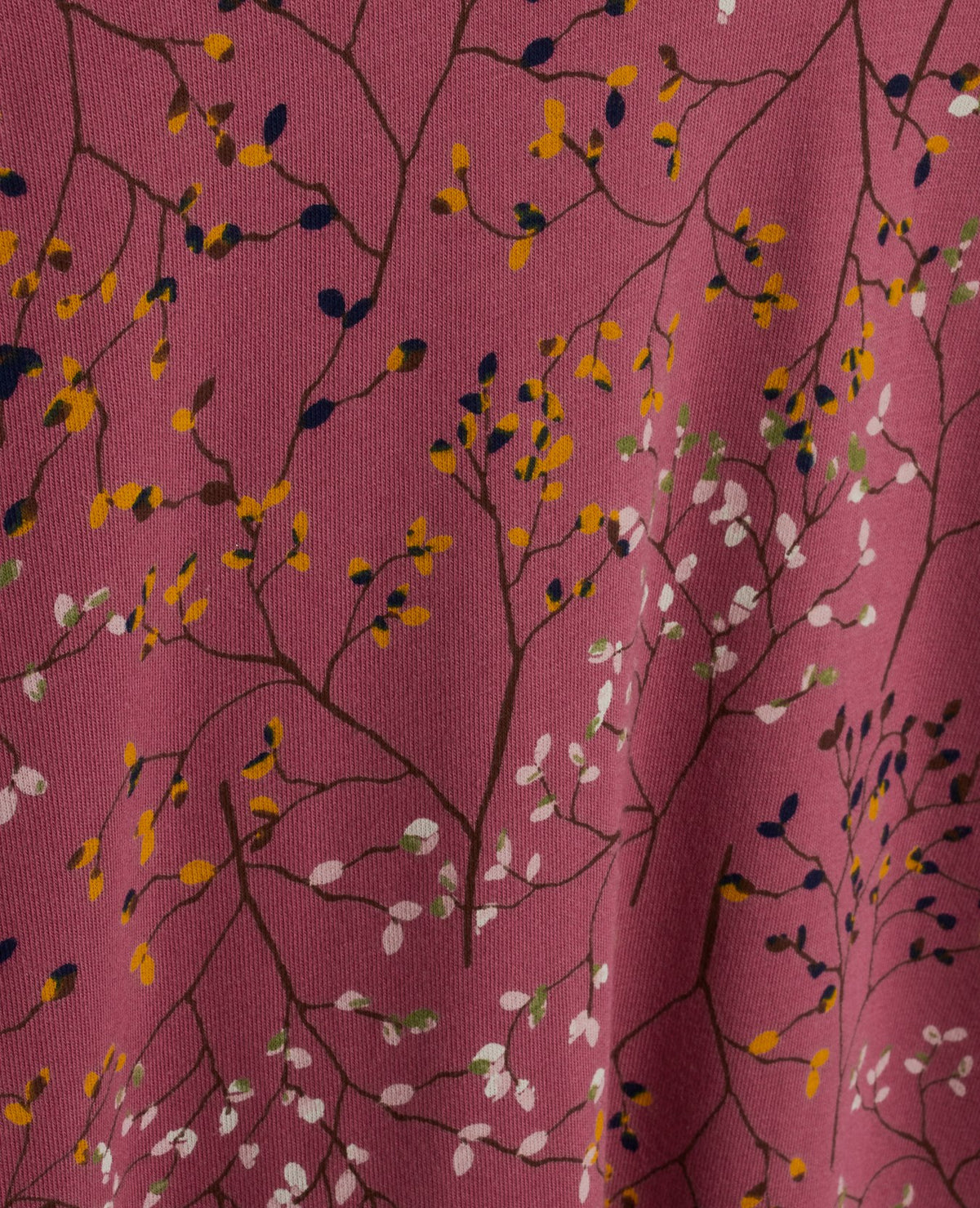 MINI TINY LEAF ORG. JERSEY DRESS Molly´s Collective ApS Kjoler