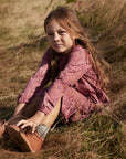 MINI TINY LEAF ORG. JERSEY DRESS Molly´s Collective ApS Kjoler