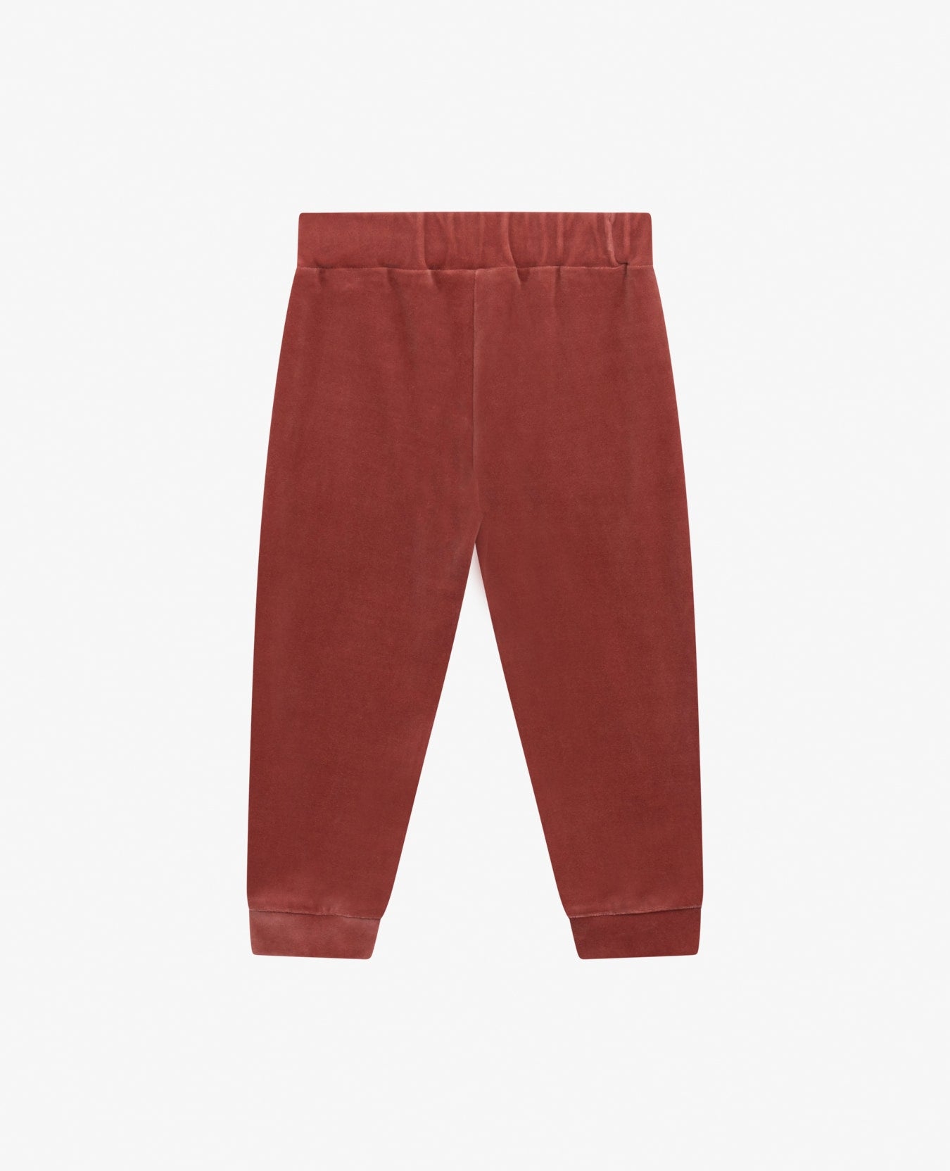 MINI VELVET JERSEY TROUSERS