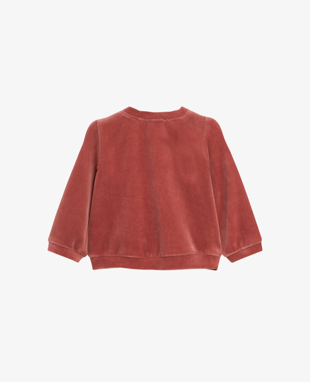 BABY VELVET JERSEY SWEATSHIRT Molly´s Collective ApS